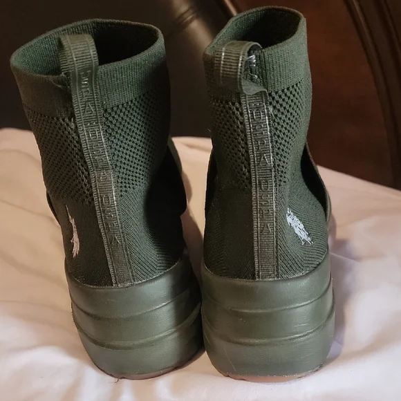 Polo by Ralph Lauren Green Ankle Boots - Picture 13 of 13